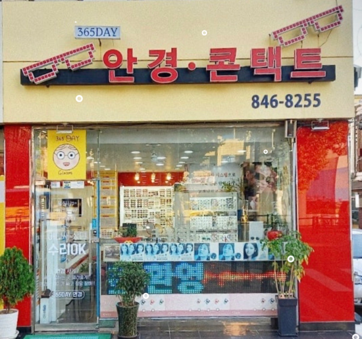 365데이안경콘택트 매장 사진